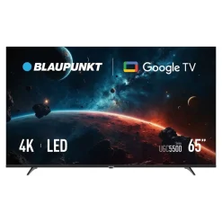 Telewizor 65” Blaupunkt 65UGC5500S, LED, Ultra HD, Google TV, DVB-T/T2/C/S2
