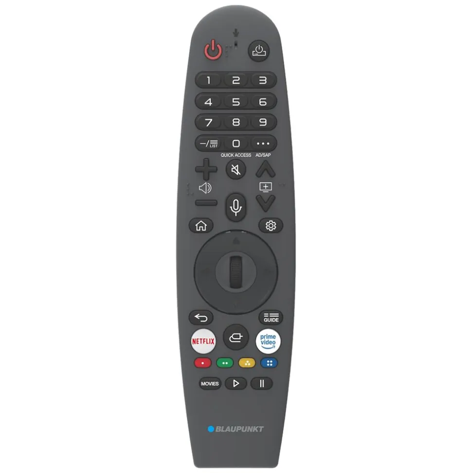 Telewizor 43” Blaupunkt 43ULW6000S, Smart TV WebOS, D-LED, 4K UHD, bezramkowy
