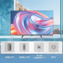 Telewizor 32” CHiQ L32FM9, bezramkowy, FHD, Google TV