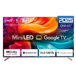 Telewizor 65'' CHiQ M65QN9V MiniLED, Google TV, 4K UHD, szary