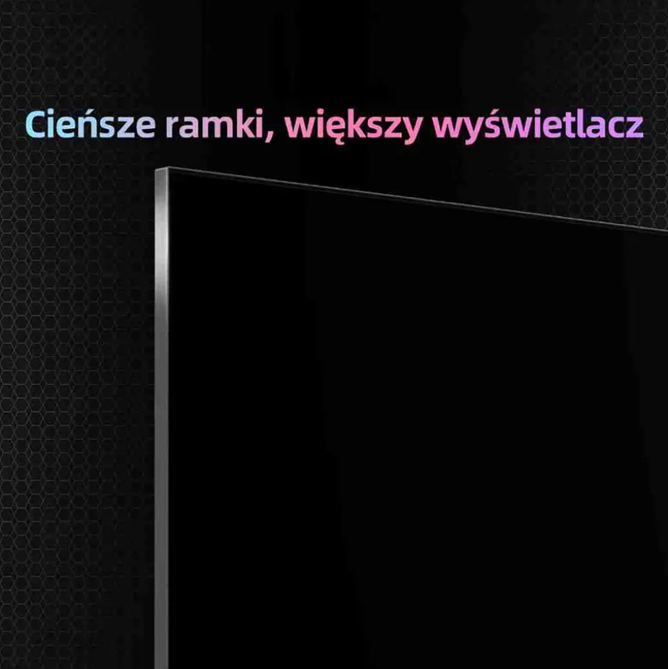 Telewizor 55” CHiQ U55QM9, bezramkowy, 4K Ultra HD, Google TV