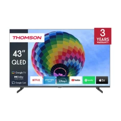 Telewizor 43” Thomson 43QG4S14, Google TV, 4K UHD, bezramkowy