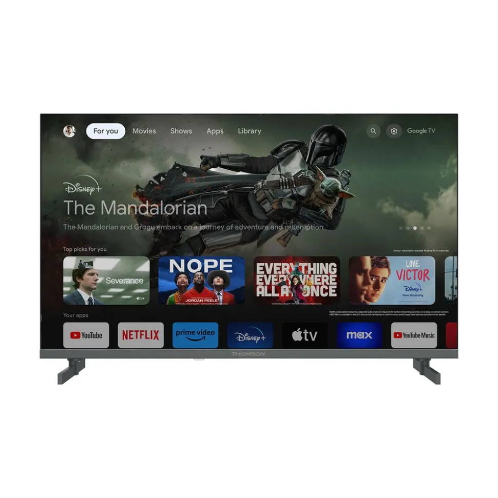 Telewizor 43” Thomson 43QG4S14, Google TV, 4K UHD, bezramkowy