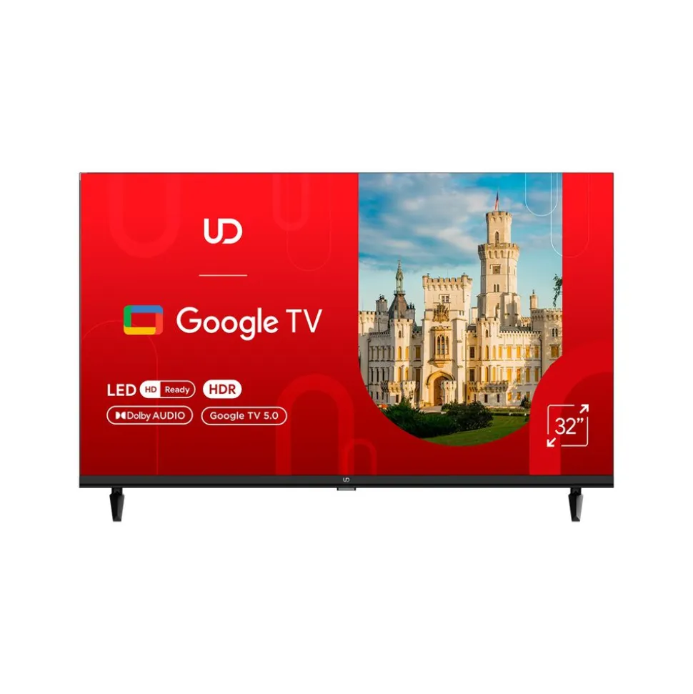 Telewizor 32” UD 32GHC5210S, Google TV, LED, HD Ready