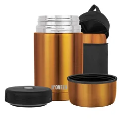 Termos obiadowy Noveen TB953 Copper, 800 ml, złoty