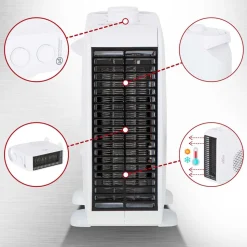 Termowentylator Adler AD 7725w, z regulacją temperatury i siły nadmuchu