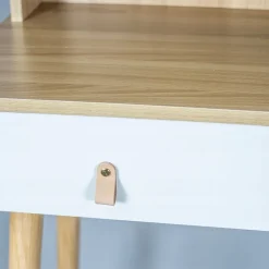 Toaletka kosmetyczna z lustrem Jumi Scandi, 120 x 40 x 80 cm