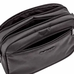 Torba męska crossbody Wings Brant BRT01, 28 x 9 x 21 cm, 5 l, czarna