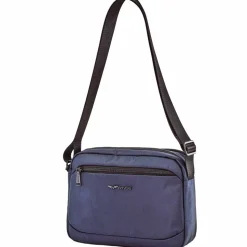 Torba męska crossbody Wings Brant BRT01, 28 x 9 x 21 cm, 5 l, granatowa