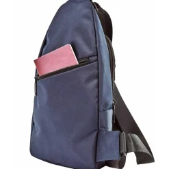 Torba męska crossbody Wings Brant BRT03, 17 x 6 x 35 cm, 3 l, granatowa