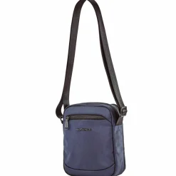 Torba męska crossbody Wings Brant BRT02, 21 x 8 x 26 cm, 4 l, granatowa