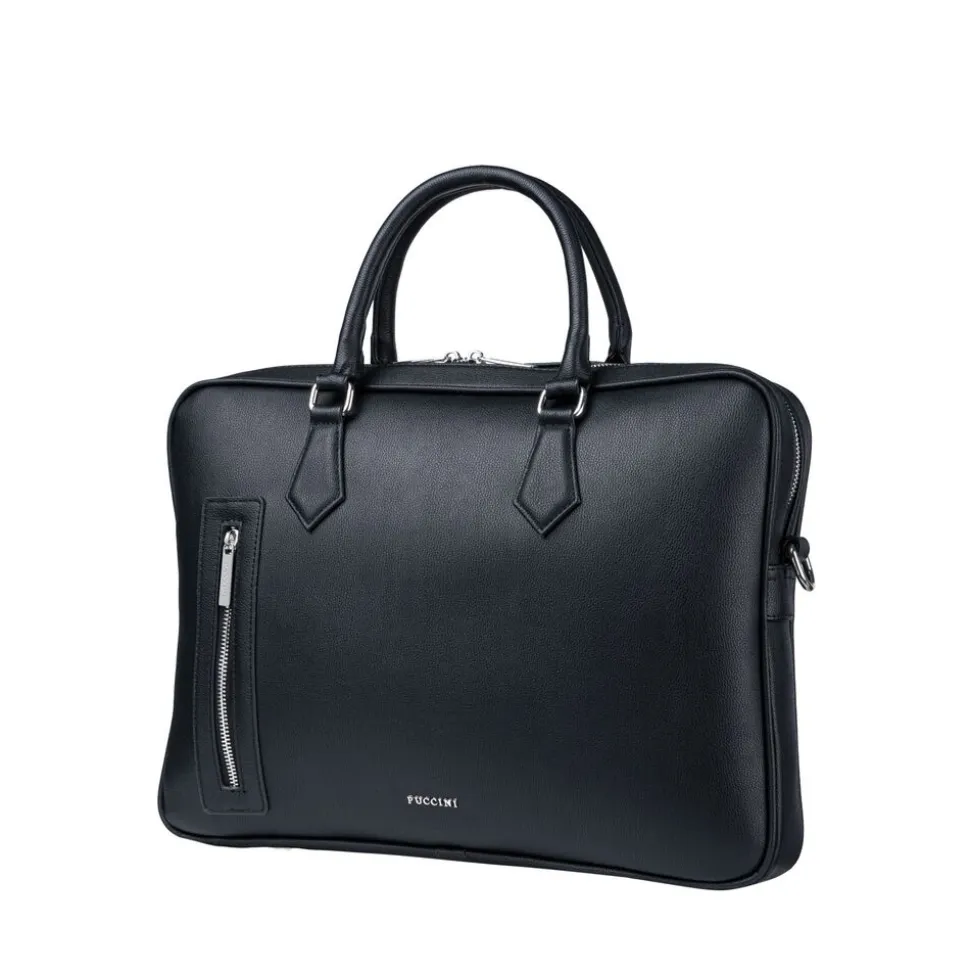 Torba na laptopa Fashion Collection, damska, czarna