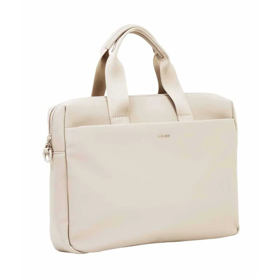 Torba na laptop 15,6'' Wings Willow WLL01, beżowa