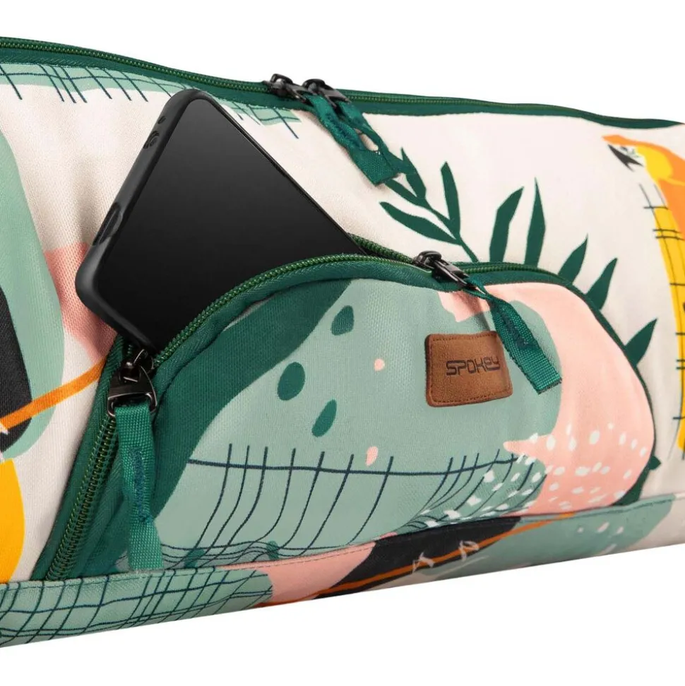 Torba na matę do cwiczeń Spokey Home Jungle Bag, zielona