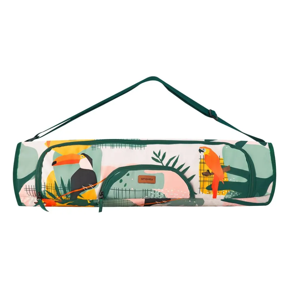 Torba na matę do cwiczeń Spokey Home Jungle Bag, zielona