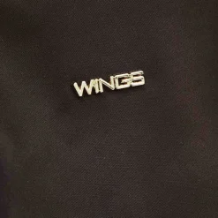 Torba z poszerzanym dnem Wings Rosella, 15/25 l, czarna