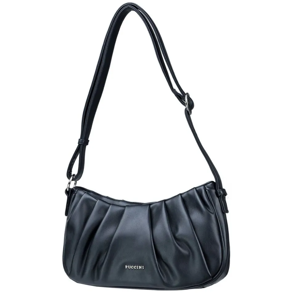 Torebka damska bagietka Fashion Collection, czarna