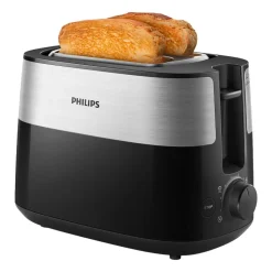 Toster Philips Daily Collection HD2517/90, 830 W, czarny