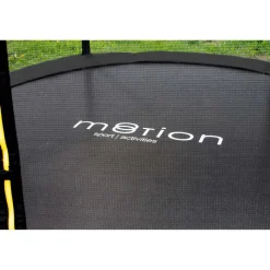 Trampolina Jumi Motion 8FT, 244 cm, z siatką zewnętrzną, zielona