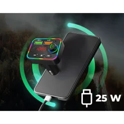 Transmiter FM Tracer SoundCast, Bluetooth 5.3