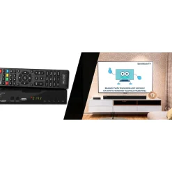 Tuner DVB-T2 BLOW 4625FHD, z pilotem