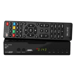 Tuner DVB-T2 BLOW 4625FHD, z pilotem