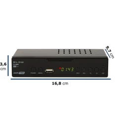 Tuner DVB-T2 BLOW 4625FHD, z pilotem