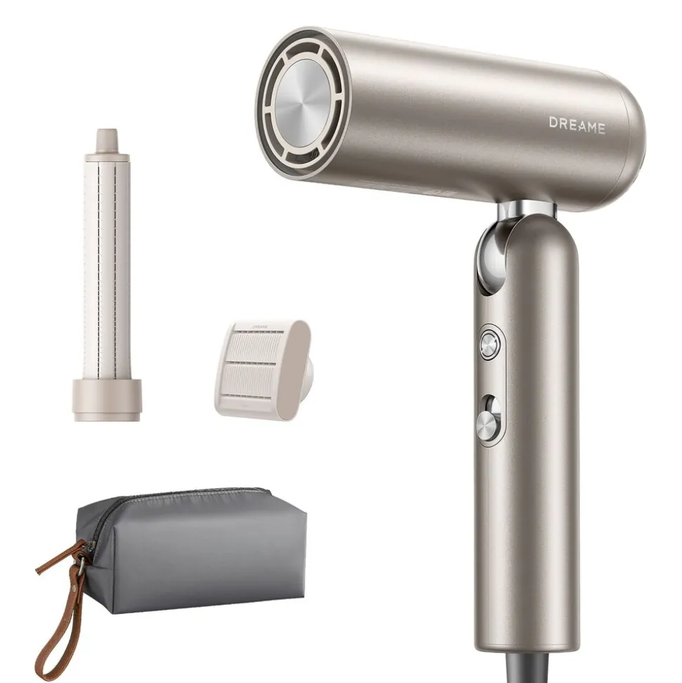 Urządzenie wielofunkcyjne do włosów Dreame Glory Pocket, 1300 W, złote
