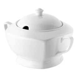 Waza do zupy z porcelany Tadar, 2,5 l, biała
