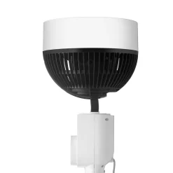 Wentylator podłogowy z pilotem, 50 W, biały