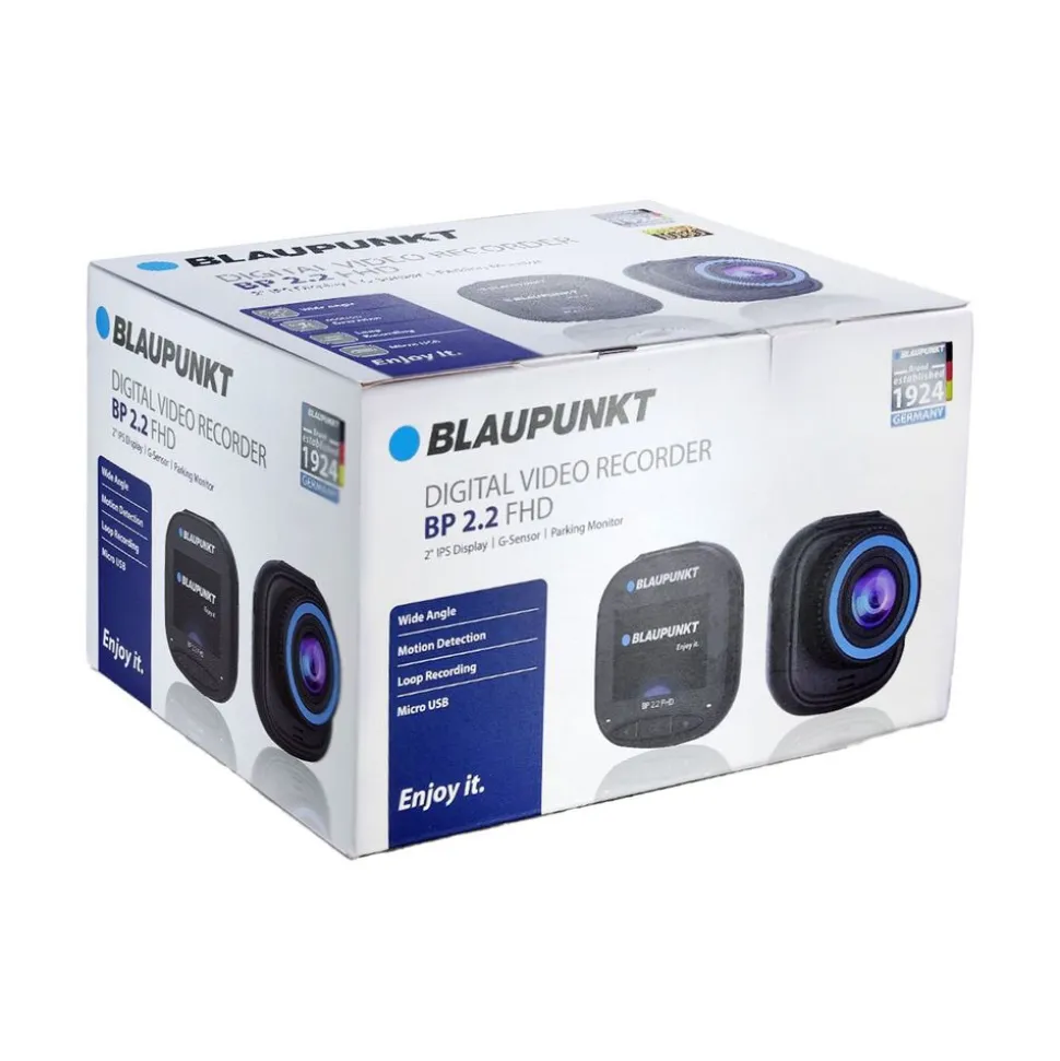 Wideorejestrator Blaupunkt 2.2 FHD, ekran 2”