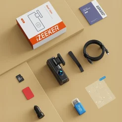 Wideorejestrator Izeeker iD240, 2.5K, 32 GB, Wi-Fi