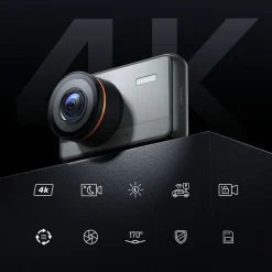 Wideorejestrator iZeeker iD400, ekran 3'', 4K Ultra HD