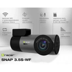 Wideorejestrator Tracer Snap 3.5S-WF, 3,5K, Wi-Fi