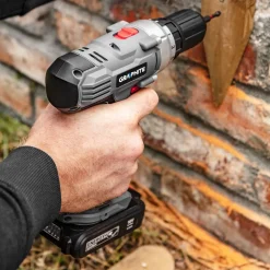 Wiertarko-wkrętarka Graphite Energy+ 18 V, 2 Ah, z walizką