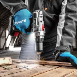 Wiertarko-wkrętarka Graphite Energy+ 18 V, 2 Ah, z walizką