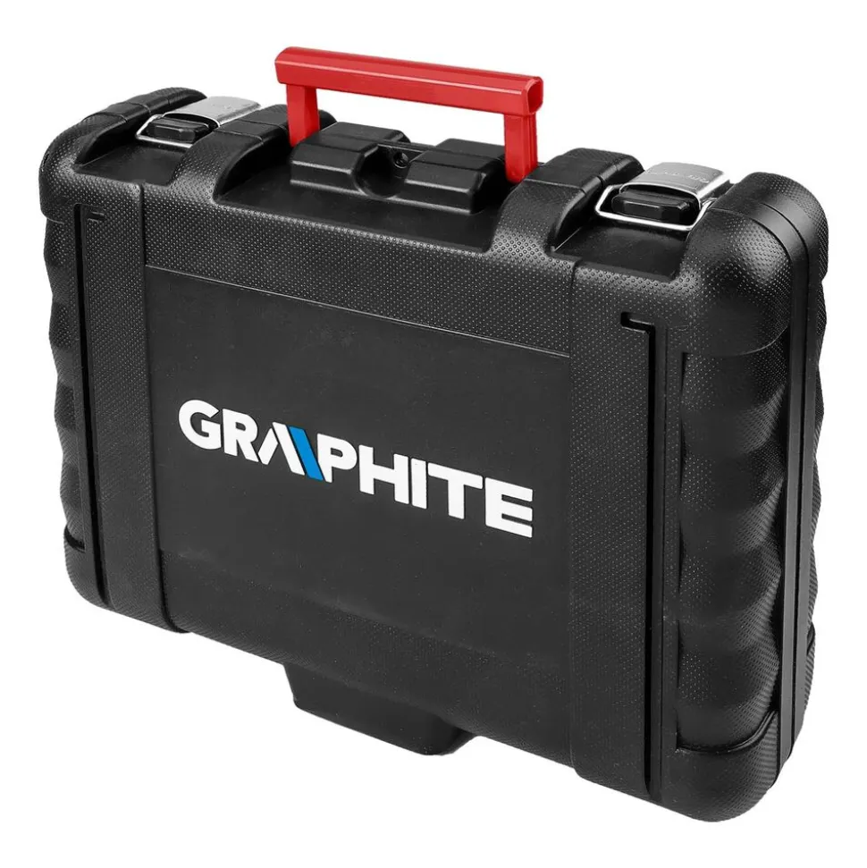 Wiertarko-wkrętarka sieciowa Graphite, 520 W, z walizką