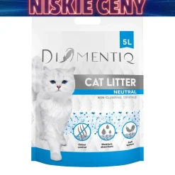 Żwirek silikonowy dla kota Diamentiq, 5 l x 6