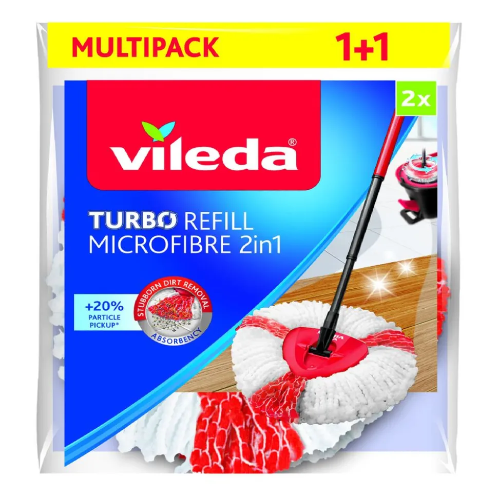 Wkład do mopa obrotowego Vileda Turbo 2 w 1, 2 szt.