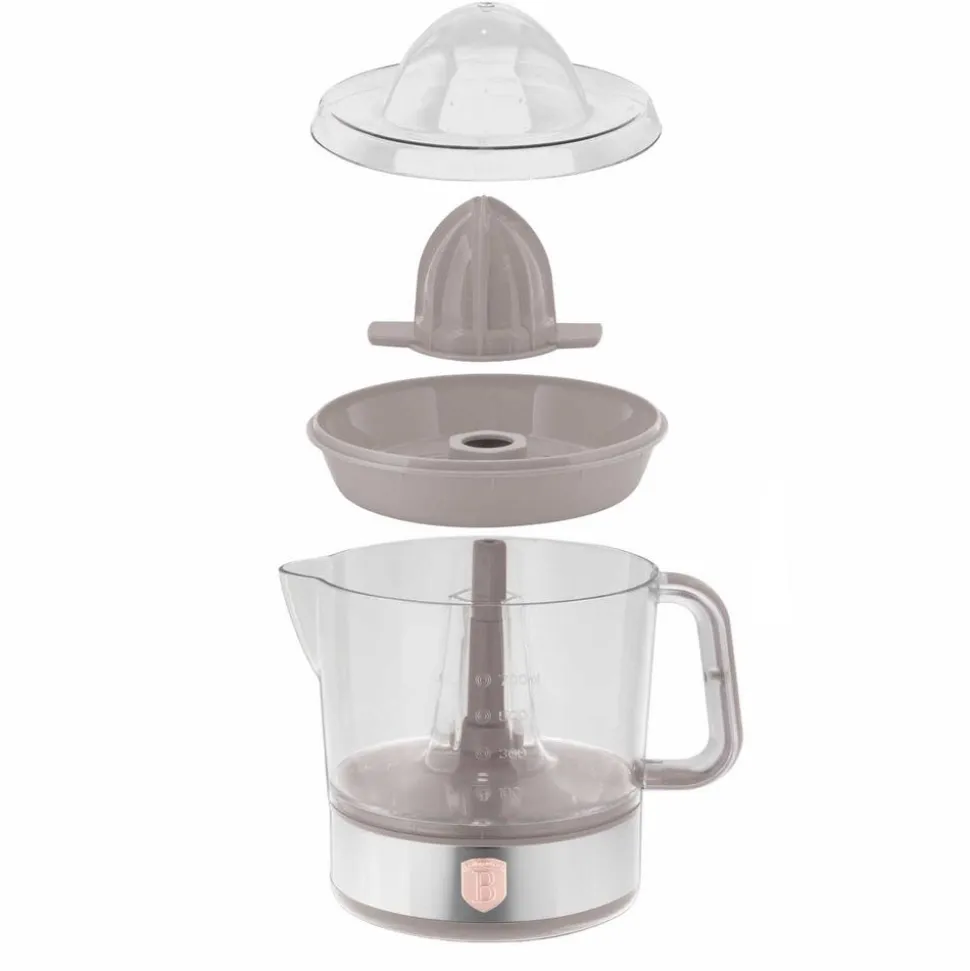 Wyciskarka do cytrusów BerlingerHaus BH/9719, 40 W, 0,7 l, taupe
