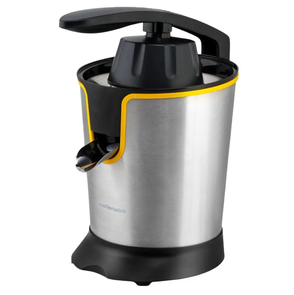Wyciskarka Mellerware Juicy, 0,65 l, żółta