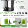 Wyciskarka wolnoobrotowa Inoviva KBMJ-S01-G, 100 W, szara