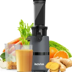 Wyciskarka wolnoobrotowa Inoviva KBMJ-S01-G, 100 W, szara