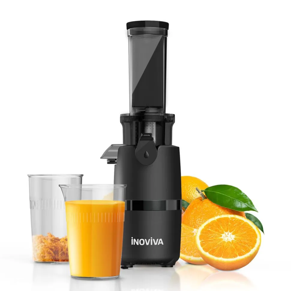 Wyciskarka wolnoobrotowa Inoviva KBMJ-S01-B, 100 W, czarna