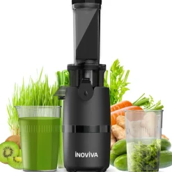 Wyciskarka wolnoobrotowa Inoviva KBMJ-S01-B, 100 W, czarna