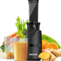 Wyciskarka wolnoobrotowa Inoviva KBMJ-S01-B, 100 W, czarna