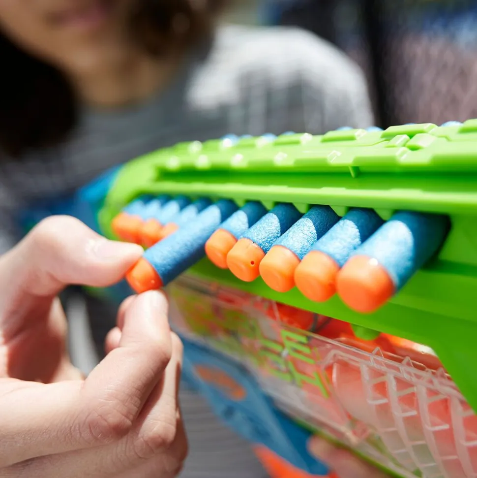 Wyrzutnia Nerf Elite 2.0 Double Punch, 50 strzałek