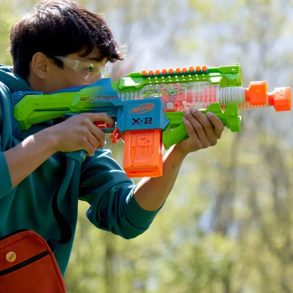 Wyrzutnia Nerf Elite 2.0 Double Punch, 50 strzałek