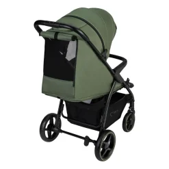 Wózek spacerowy MoMi Miya, z akcesoriami, khaki