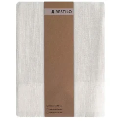 Zasłona na taśmie 140 x 250 cm Restilo Valeta, kremowa